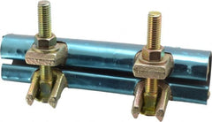 B&K Mueller - 3/4" Pipe Two Bolt 6" Repair Clamp - For Providing Strong Positive Seal In Repairing Leaking Pipes - Exact Tooling