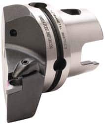 Kennametal - Right Hand Cut, Size KM80, DN.. Insert Compatiblity, External Modular Turning & Profiling Cutting Unit Head - 53mm Ctr to Cutting Edge, 70mm Head Length, Through Coolant, Series Kenclamp - Exact Tooling