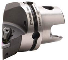 Kennametal - Left Hand Cut, Size KM80, DN.. Insert Compatiblity, Internal Modular Turning & Profiling Cutting Unit Head - 53mm Ctr to Cutting Edge, 70mm Head Length, Through Coolant, Series Kenclamp - Exact Tooling