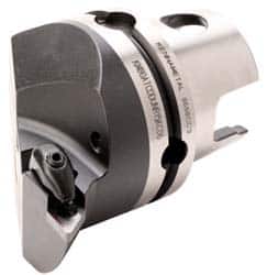 Kennametal - Right Hand Cut, Size KM80, DN.. Insert Compatiblity, Internal Modular Turning & Profiling Cutting Unit Head - 53mm Ctr to Cutting Edge, 70mm Head Length, Through Coolant, Series Kenclamp - Exact Tooling