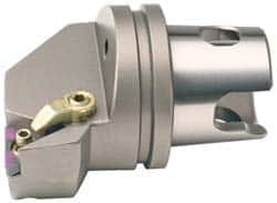 Kennametal - Right Hand Cut, Size KM32, TN.. Insert Compatiblity, Internal Modular Turning & Profiling Cutting Unit Head - 22mm Ctr to Cutting Edge, 35mm Head Length, Through Coolant, Series Kenloc - Exact Tooling