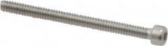 Value Collection - #0-80 UNF Hex Socket Drive, Socket Cap Screw - Grade 18-8 & Austenitic A2 Stainless Steel, Partially Threaded, 3/4" Length Under Head - Exact Tooling