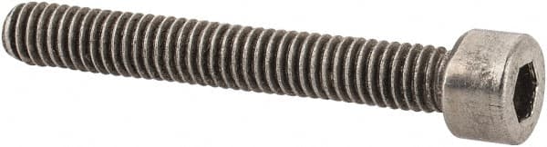 Value Collection - #3-56 UNF Hex Socket Drive, Socket Cap Screw - Grade 18-8 & Austenitic A2 Stainless Steel, Fully Threaded, 3/4" Length Under Head - Exact Tooling