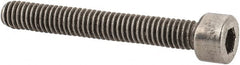 Value Collection - #3-56 UNF Hex Socket Drive, Socket Cap Screw - Grade 18-8 & Austenitic A2 Stainless Steel, Fully Threaded, 3/4" Length Under Head - Exact Tooling