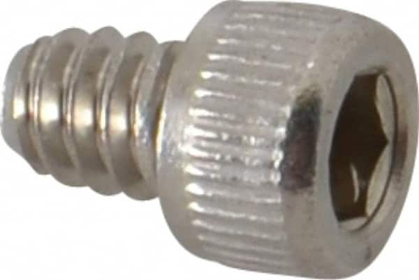 Value Collection - #10-24 UNC Hex Socket Drive, Socket Cap Screw - Grade 18-8 & Austenitic A2 Stainless Steel, Fully Threaded, 1/4" Length Under Head - Exact Tooling