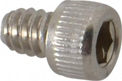 Value Collection - #10-24 UNC Hex Socket Drive, Socket Cap Screw - Grade 18-8 & Austenitic A2 Stainless Steel, Fully Threaded, 1/4" Length Under Head - Exact Tooling