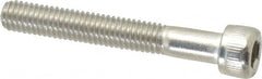 Value Collection - #10-32 UNF Hex Socket Drive, Socket Cap Screw - Grade 18-8 & Austenitic A2 Stainless Steel, Partially Threaded, 1-3/8" Length Under Head - Exact Tooling