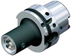 Kennametal - KM63 System Size, HSK100A Taper, Modular Tool Holding System Adapter - 115mm Projection, 63mm Body Diam, 6-1/2" OAL, Through Coolant - Exact Tooling