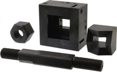 Greenlee - 1-13/16 Inch Hole Length x 1-13/16 Inch Wide, Square, Knockout Punch Unit - Hydraulic and Manually Operated, 10 Gauge Max in Mild Steel - Exact Tooling