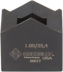 Greenlee - Square Punch - 1" Hole Length x 1" Hole Width - Exact Tooling