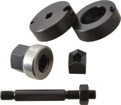 Greenlee - 0.749 Inch Hole Length x 0.67 Inch Wide, Rectangular Punch Unit - Hydraulic and Manually Operated, 14 Gauge Max in Mild Steel - Exact Tooling