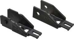 Igus - 1.02 Inch Outside Width x 0.94 Inch Outside Height, Cable and Hose Carrier Steel Zipper Mounting Bracket Set - 1-1/2 Inch Bend Radius, 0.59 Inch Inside Width x 0.67 Inch Inside Height - Exact Tooling