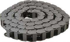 Igus - 6 Ft. Long, Igumid G, Fixed Open Cable and Hose Carrier - 0.98 Inch Inside Width x 0.71 Inch Inside Height, 1.42 Inch Outside Width x 0.91 Inch Outside Height, 1-1/2 Inch Bend Radius - Exact Tooling