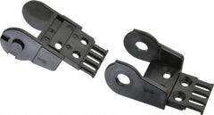 Igus - 2.13 Inch Outside Width x 1.38 Inch Outside Height, Cable and Hose Carrier Plastic Open Mounting Bracket Set - 2.17 Inch Bend Radius, 1.05 Inch Inside Width x 0.98 Inch Inside Height - Exact Tooling