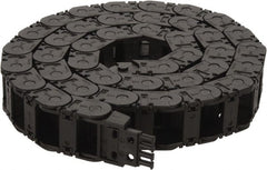 Igus - 6 Ft. Long, Igumid G, Snap Open Cable and Hose Carrier - 1-1/2 Inch Inside Width x 0.98 Inch Inside Height, 2.13 Inch Outside Width x 1.38 Inch Outside Height, 2.16 Inch Bend Radius - Exact Tooling