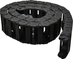 Igus - 6 Ft. Long, Igumid G, Snap Open Cable and Hose Carrier - 3.03 Inch Inside Width x 0.98 Inch Inside Height, 3.66 Inch Outside Width x 1.38 Inch Outside Height, 2.16 Inch Bend Radius - Exact Tooling