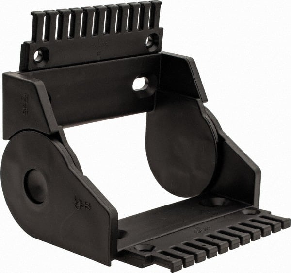 Igus - 5.31 Inch Outside Width x 2.52 Inch Outside Height, Cable and Hose Carrier Plastic Open Mounting Bracket Set - 3.94 Inch Bend Radius, 4.53 Inch Inside Width x 1.77 Inch Inside Height - Exact Tooling