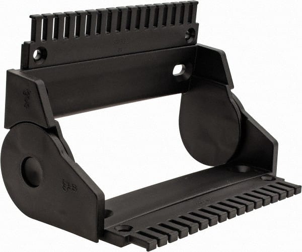 Igus - 7.68 Inch Outside Width x 2.52 Inch Outside Height, Cable and Hose Carrier Plastic Open Mounting Bracket Set - 3.94 Inch Bend Radius, 6.89 Inch Inside Width x 1.77 Inch Inside Height - Exact Tooling