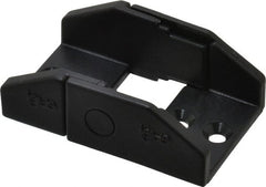 Igus - 1.06 Inch Outside Width x 0.59 Inch Outside Height, Cable and Hose Carrier Plastic Zipper Mounting Bracket Set - 1.1 Inch Bend Radius, 0.79 Inch Inside Width x 0.41 Inch Inside Height - Exact Tooling