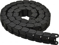 Igus - 3 Ft. Long, Igumid G, Snap Open Cable and Hose Carrier - 0.79 Inch Inside Width x 0.41 Inch Inside Height, 1.06 Inch Outside Width x 0.59 Inch Outside Height, 1.1 Inch Bend Radius - Exact Tooling