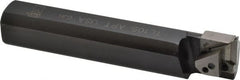 APT - 1-1/4" Min Bore Diam, 4" OAL, 1" Shank Diam, Indexable Boring Bar - TPG Insert, Screw or Clamp Holding Method - Exact Tooling