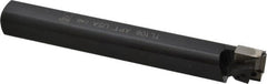 APT - 1-1/4" Min Bore Diam, 7" OAL, 1" Shank Diam, Indexable Boring Bar - TPG Insert, Screw or Clamp Holding Method - Exact Tooling