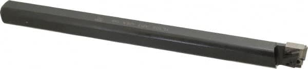 APT - 1-1/4" Min Bore Diam, 12" OAL, 1" Shank Diam, Indexable Boring Bar - TPG Insert, Screw or Clamp Holding Method - Exact Tooling