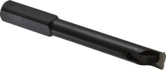Made in USA - 0.7" Min Bore Diam, 5-3/4" OAL, 3/4" Shank Diam, Indexable Boring Bar - 3-3/4" Max Bore Depth, TPG 320 Insert, Clamp Holding Method - Exact Tooling