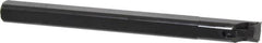 Made in USA - 0.8" Min Bore Diam, 8" OAL, 3/4" Shank Diam, Indexable Boring Bar - TPG 320 Insert, Clamp Holding Method - Exact Tooling