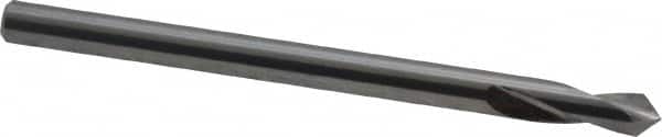 Magafor - 3mm Body Diam, 90°, 1-3/4" OAL, Solid Carbide Spotting Drill - Exact Tooling