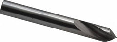 Magafor - 1/4" Body Diam, 90°, 2" OAL, Solid Carbide Spotting Drill - Exact Tooling
