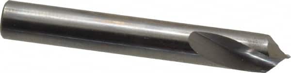 Magafor - 3/8" Body Diam, 90°, 2-3/4" OAL, Solid Carbide Spotting Drill - Exact Tooling