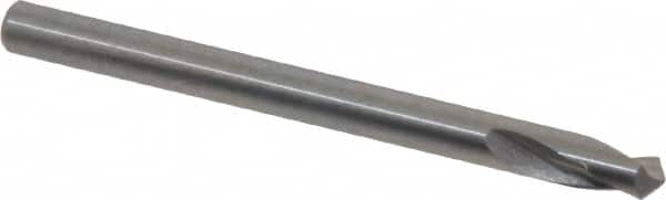 Magafor - 4mm Body Diam, 120°, 2" OAL, Solid Carbide Spotting Drill - Exact Tooling