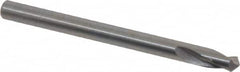 Magafor - 4mm Body Diam, 120°, 2" OAL, Solid Carbide Spotting Drill - Exact Tooling