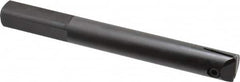 APT - 13/16" Min Bore Diam, 6-1/2" OAL, 3/4" Shank Diam, Indexable Boring Bar - 4-1/2" Max Bore Depth, TPG 321 Insert, Screw Holding Method - Exact Tooling