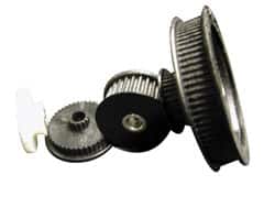 Made in USA - Timing Belt Pulleys Number of Teeth: 48 Inside Diameter (Inch): 5/16 - Exact Tooling
