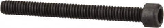Value Collection - #1-72 UNF Hex Socket Drive, Socket Cap Screw - Alloy Steel, Black Oxide Finish, Fully Threaded, 3/4" Length Under Head - Exact Tooling