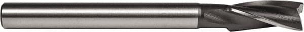 Union Butterfield - 15/32" Diam, 7/16" Shank, Diam, 3 Flutes, Straight Shank, Interchangeable Pilot Counterbore - 4-5/16" OAL, 1-1/4" Flute Length, Bright Finish, High Speed Steel - Exact Tooling
