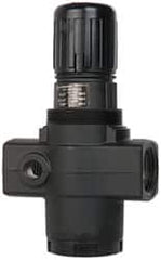 Norgren - 1 NPT Port, 480 CFM, Aluminum Heavy-Duty Regulator - 5 to 125 psi Range, 300 Max psi Supply Pressure, 1/4" Gauge Port Thread, 4-1/4" Wide x 7.09" High - Exact Tooling