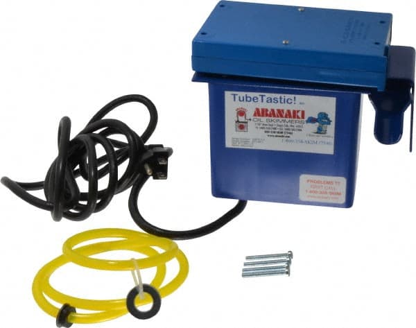 Abanaki - 10" Reach, 1.5 GPH Oil Removal Capacity, Tube Oil Skimmer - 40 to 185°F - Exact Tooling