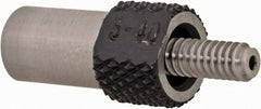 TE-CO - No.5-40 UNC, 5/16 Inch Thread, 3/8 Inch Shaft Length, Tapped Hole Location Gage - Steel, 5/16 Inch Head Diameter, 7/8 Inch Overall Length - Exact Tooling