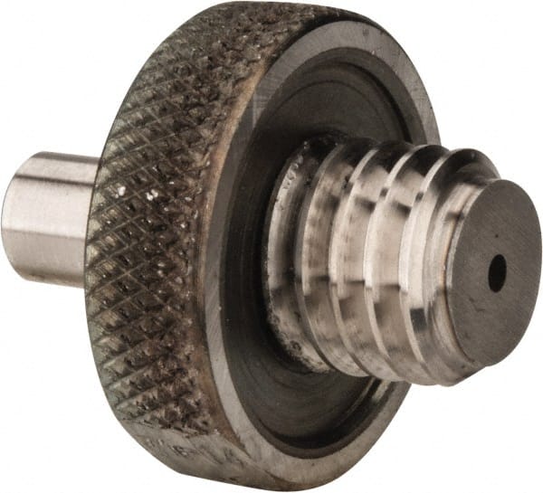 TE-CO - 7/16-14 UNC, 3/8 Inch Thread, 3/8 Inch Shaft Length, Tapped Hole Location Gage - Steel, 7/8 Inch Head Diameter, 1 Inch Overall Length - Exact Tooling