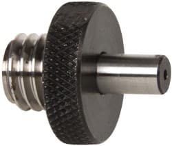 TE-CO - 1/2-13 UNC, 3/8 Inch Thread, 3/8 Inch Shaft Length, Tapped Hole Location Gage - Steel, 7/8 Inch Head Diameter, 1 Inch Overall Length - Exact Tooling