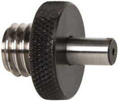 TE-CO - 1/2-13 UNC, 3/8 Inch Thread, 3/8 Inch Shaft Length, Tapped Hole Location Gage - Steel, 7/8 Inch Head Diameter, 1 Inch Overall Length - Exact Tooling