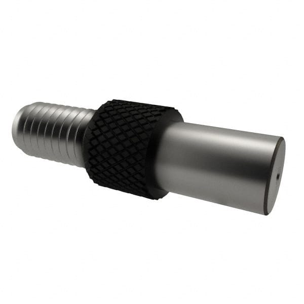 TE-CO - 1/4-28 UNF, 3/8 Inch Thread, 3/8 Inch Shaft Length, Tapped Hole Location Gage - Steel, 3/8 Inch Head Diameter, 1 Inch Overall Length - Exact Tooling