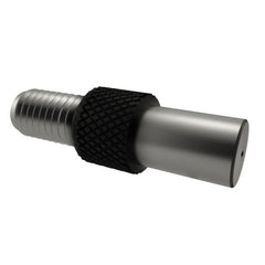 TE-CO - 1/4-28 UNF, 3/8 Inch Thread, 3/8 Inch Shaft Length, Tapped Hole Location Gage - Steel, 3/8 Inch Head Diameter, 1 Inch Overall Length - Exact Tooling