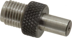 TE-CO - 3/8-24 UNF, 3/8 Inch Thread, 3/8 Inch Shaft Length, Tapped Hole Location Gage - Steel, 1/2 Inch Head Diameter, 1 Inch Overall Length - Exact Tooling