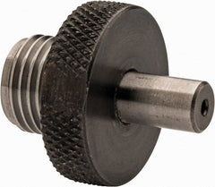 TE-CO - 1/2-20 UNF, 3/8 Inch Thread, 3/8 Inch Shaft Length, Tapped Hole Location Gage - Steel, 7/8 Inch Head Diameter, 1 Inch Overall Length - Exact Tooling