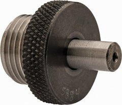TE-CO - 5/8-18 UNF, 3/8 Inch Thread, 3/8 Inch Shaft Length, Tapped Hole Location Gage - Steel, 7/8 Inch Head Diameter, 1 Inch Overall Length - Exact Tooling