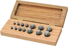 TE-CO - Tapped Hole Location Gage Sets Thread Size Range: #10-32 to 5/8-18 Number of Pieces: 7 - Exact Tooling